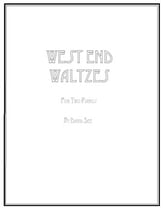 West End Waltzes piano sheet music cover